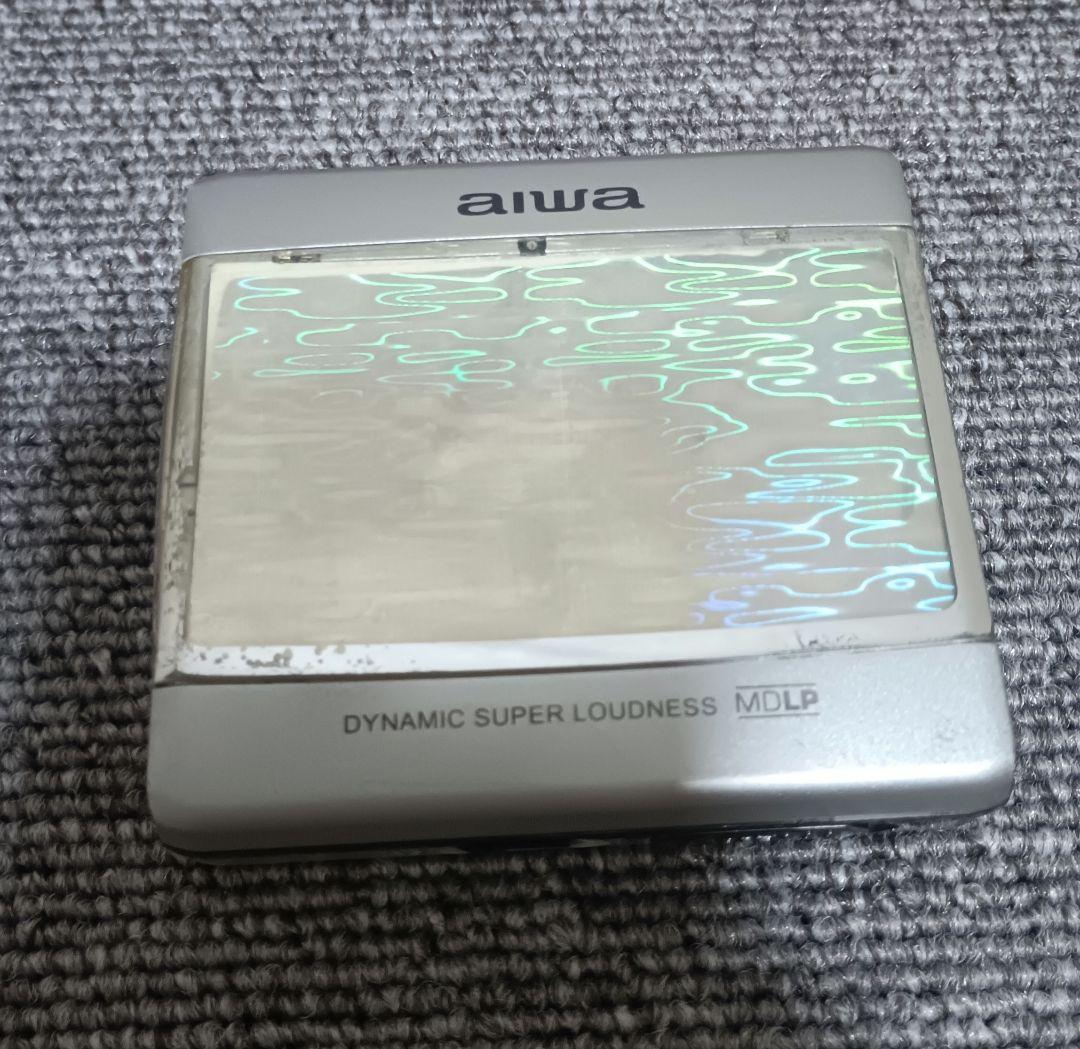 【ジャンク品】Aiwa AM-HX300 ポータブルMDプレーヤー