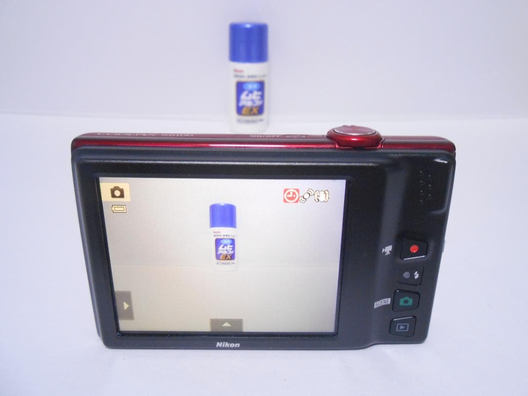【お値下げ歓迎・美品】 Nikon COOLPIX S6100 レッド