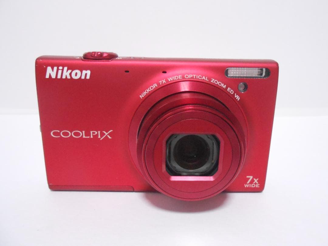 【お値下げ歓迎・美品】 Nikon COOLPIX S6100 レッド