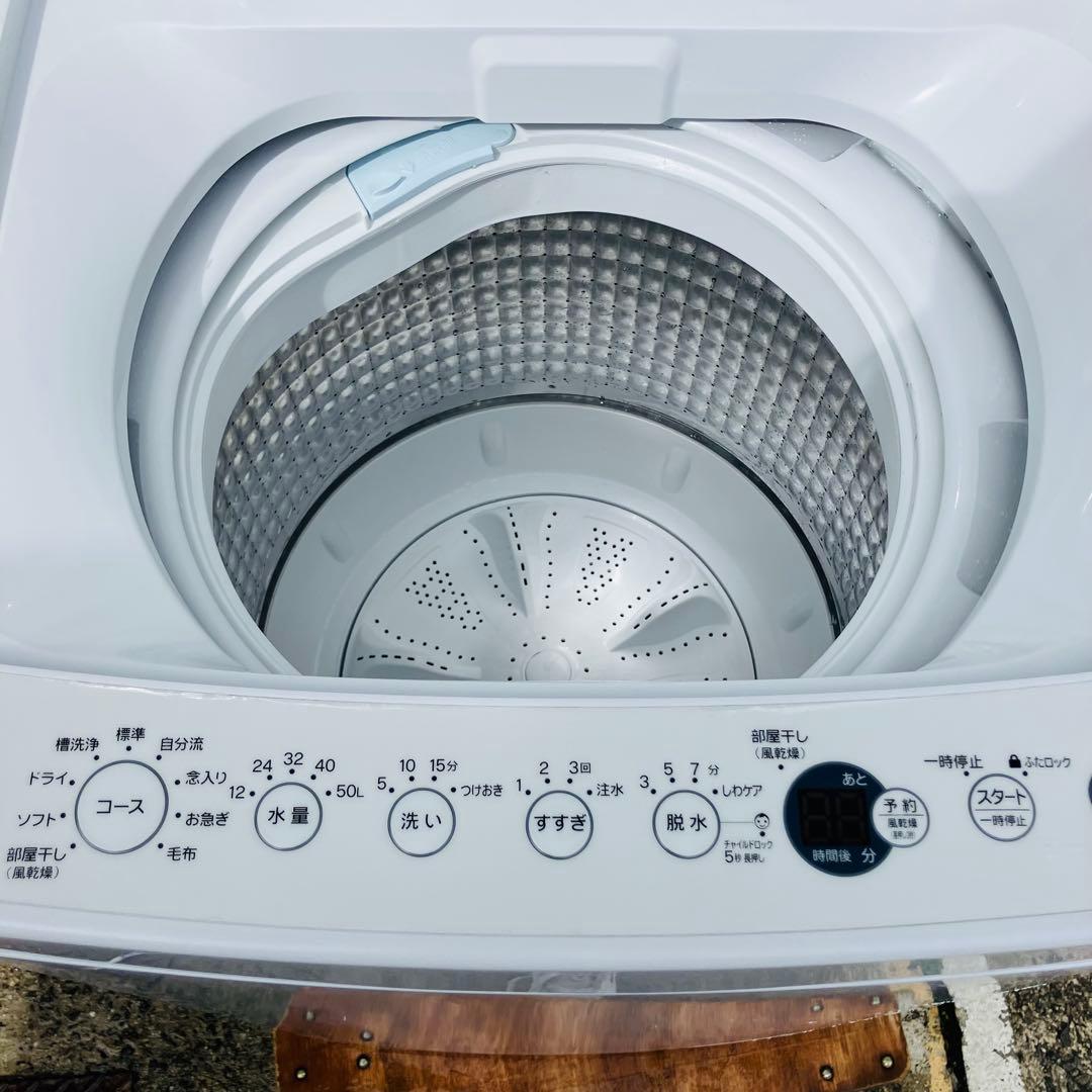 3h66. ハイアール全自動洗濯機 ホワイト OBBW-60A 2023年