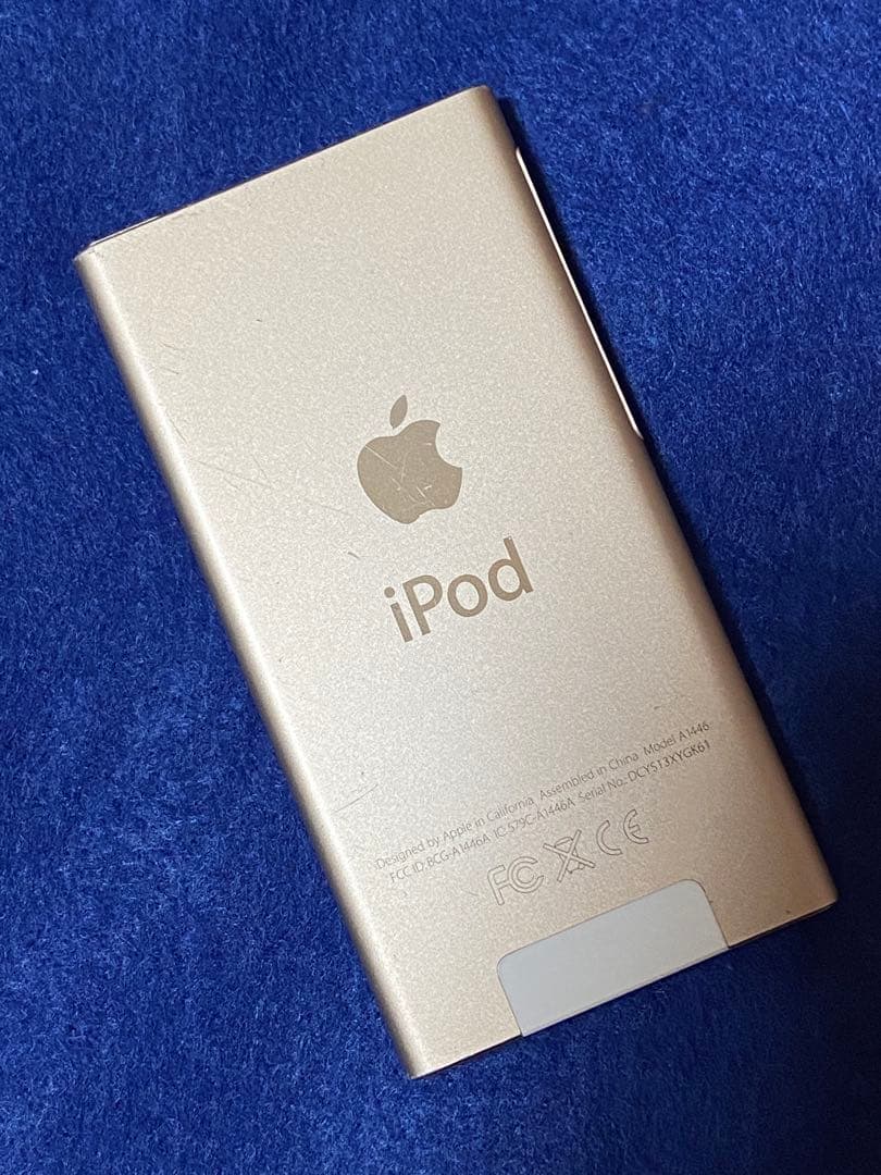 新品バッテリー Apple iPod nano 第7世代 ゴールド 新品液晶