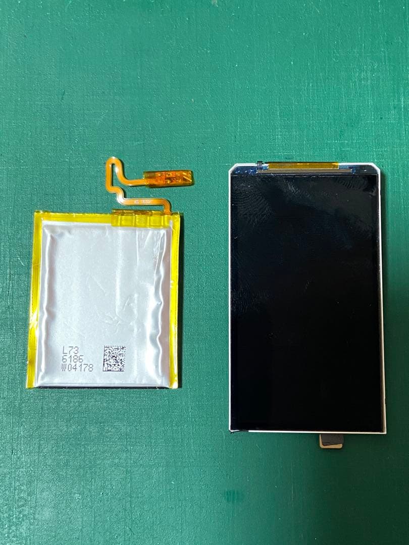 新品バッテリー Apple iPod nano 第7世代 ゴールド 新品液晶