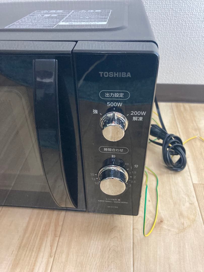 東芝電子レンジ2021年製　ER-S17EE6（K）
