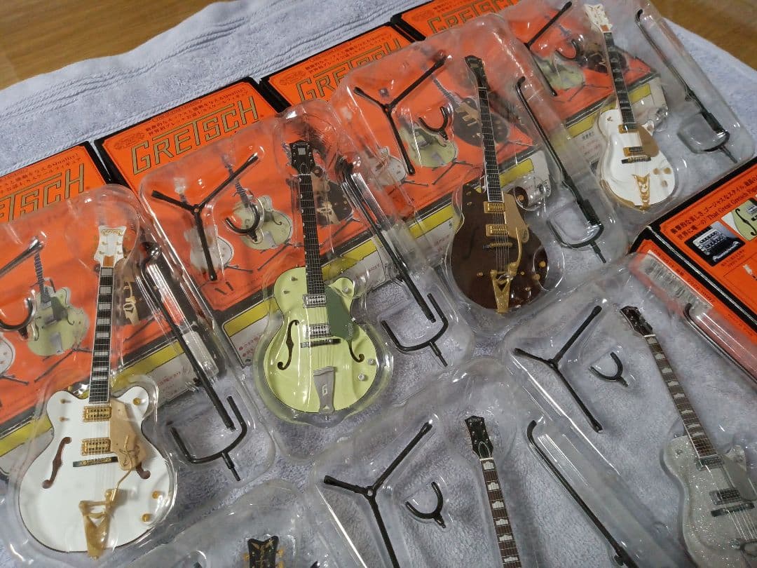 希少☆ミニチュア エレキギター コレクション II ７種類まとめ　1/8スケール