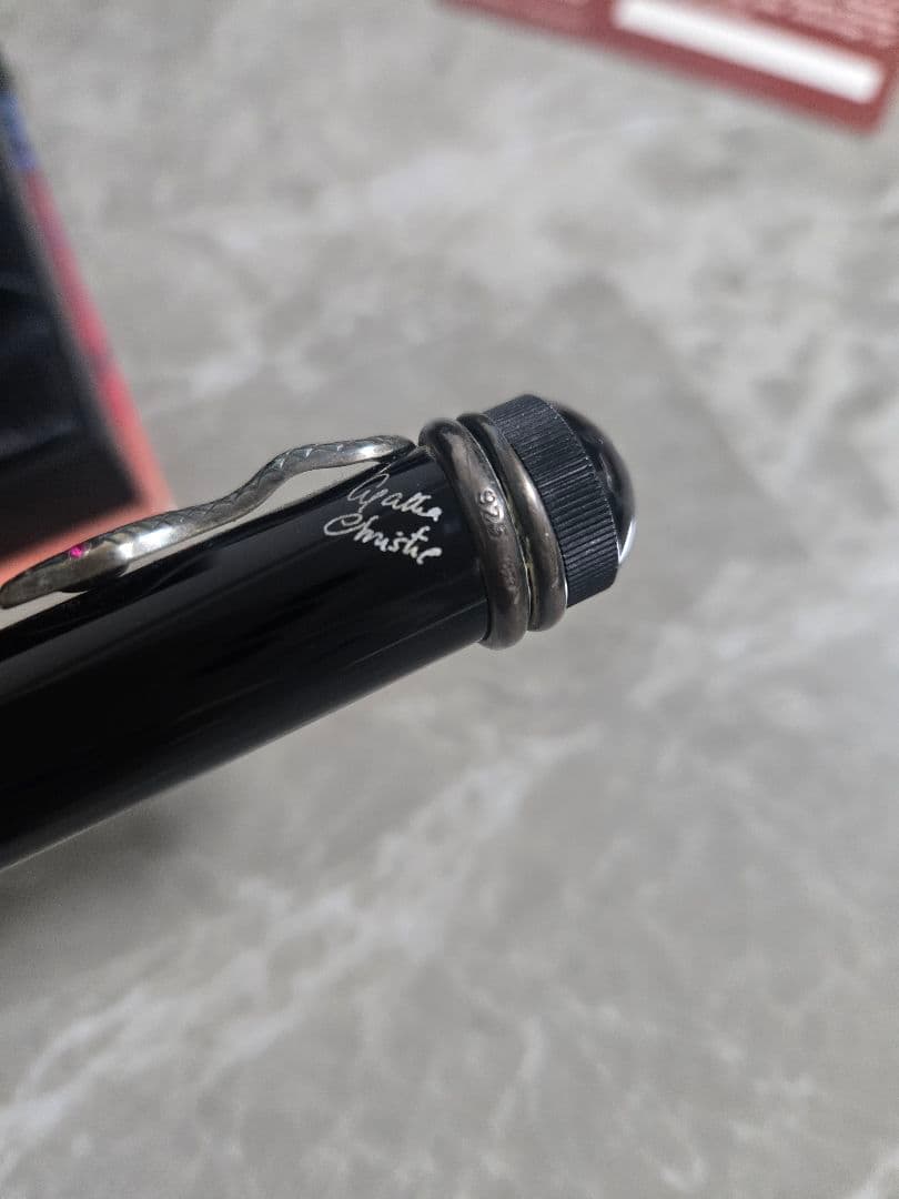 【限定品】MONTBLANC モンブラン アガサ・クリスティ 万年筆 【レア】