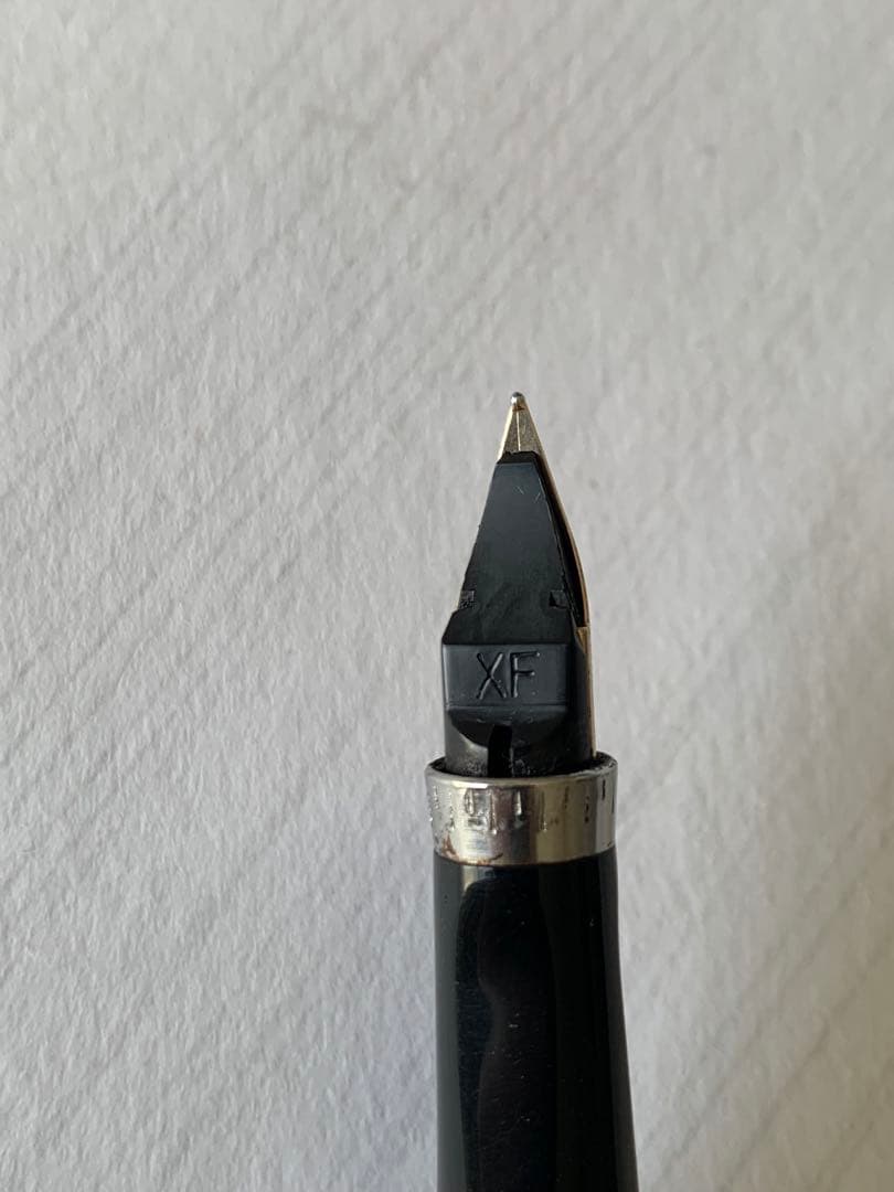 PARKER パーカー 75 スターリングシルバー 万年筆 14Kペン先