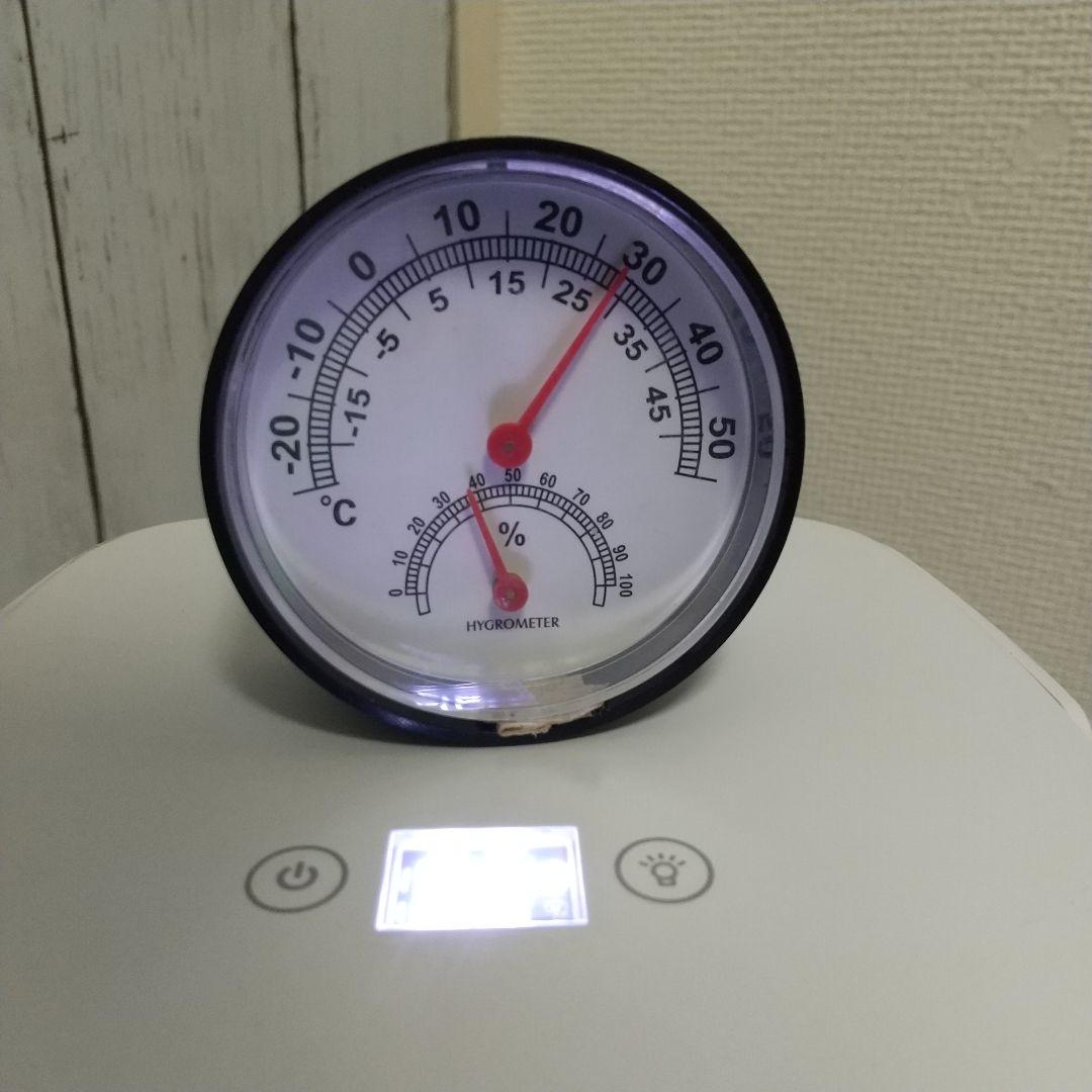 ペルチェ式 卓上冷風機 4段階風量 タッチパネル式