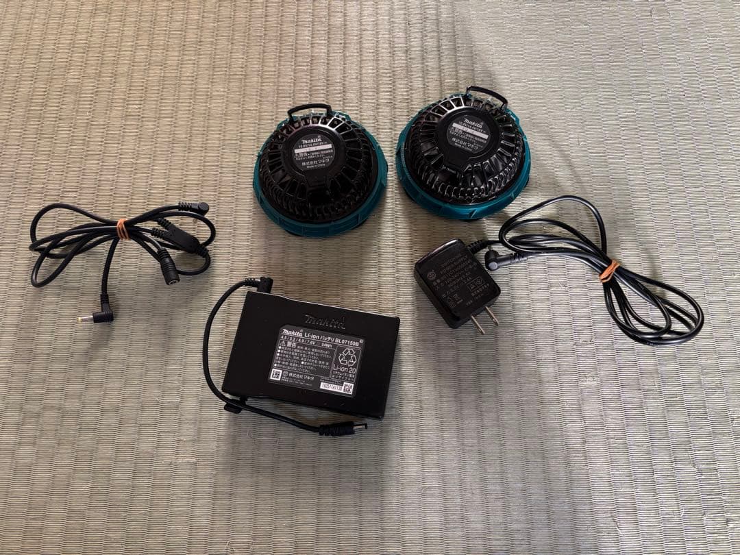 Makita 空調服用ファンセット 2個