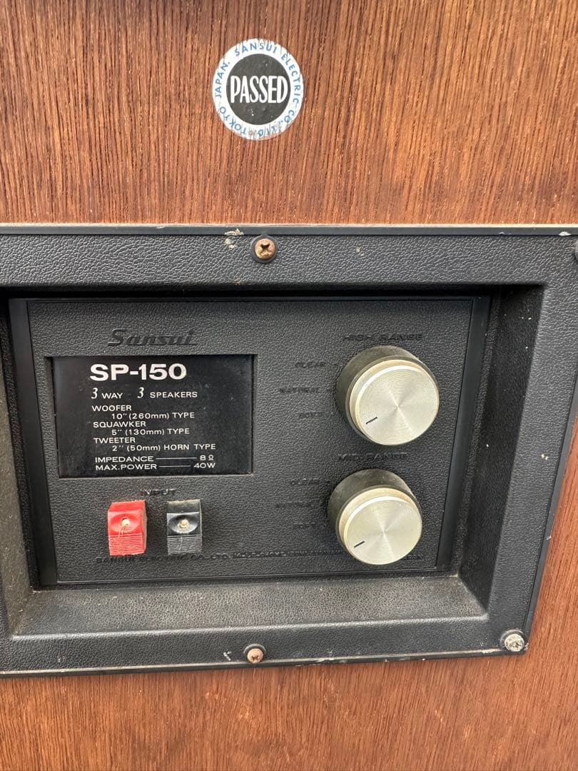 Sansui 山水 SP-150 3Way ペア ブックシェルフ型 スピーカー