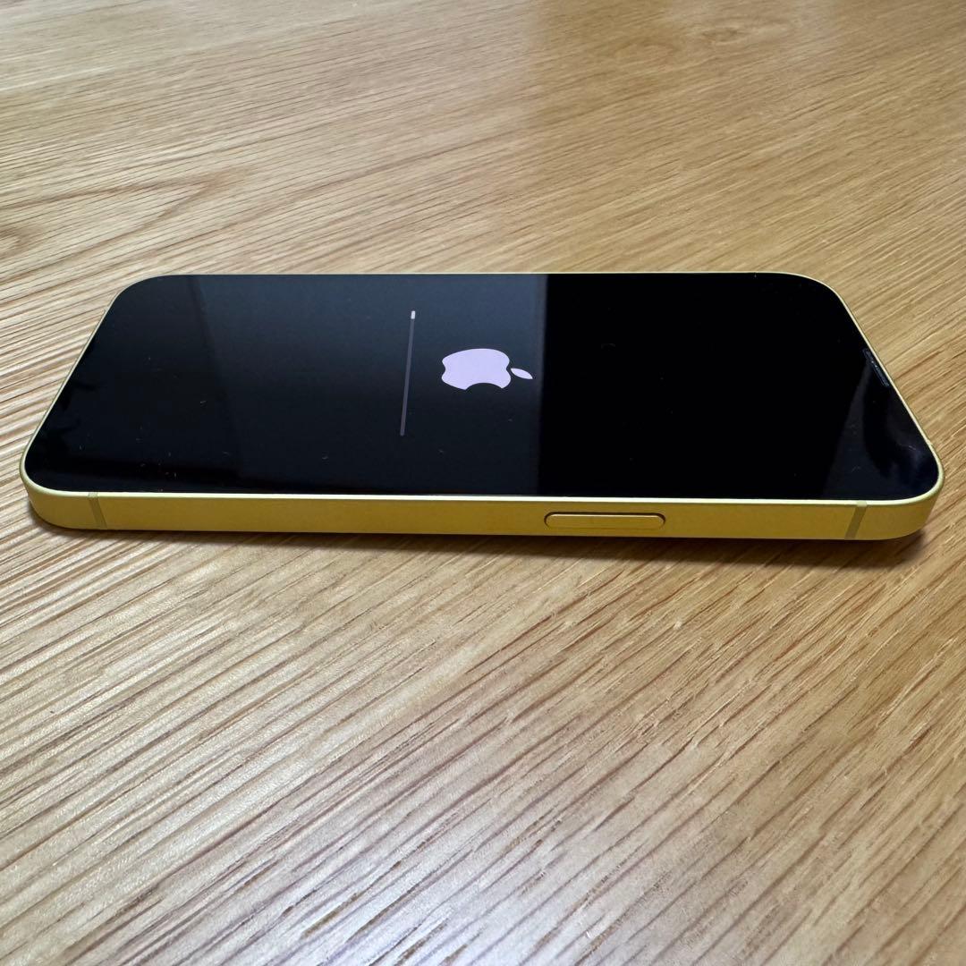 【美品】iPhone14 SIMフリー イエロー 256GB