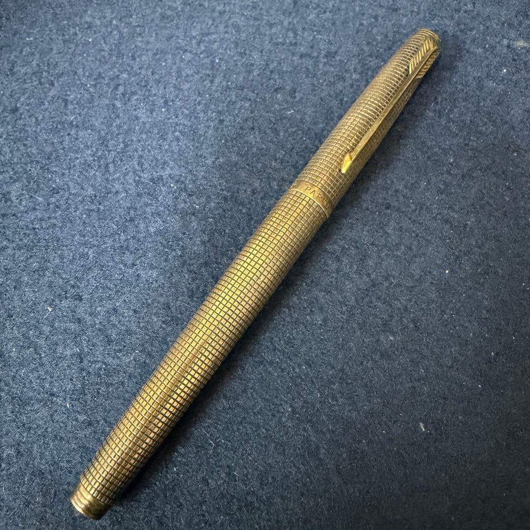 PARKER パーカー 万年筆 STERLING スターリングシルバー 14K