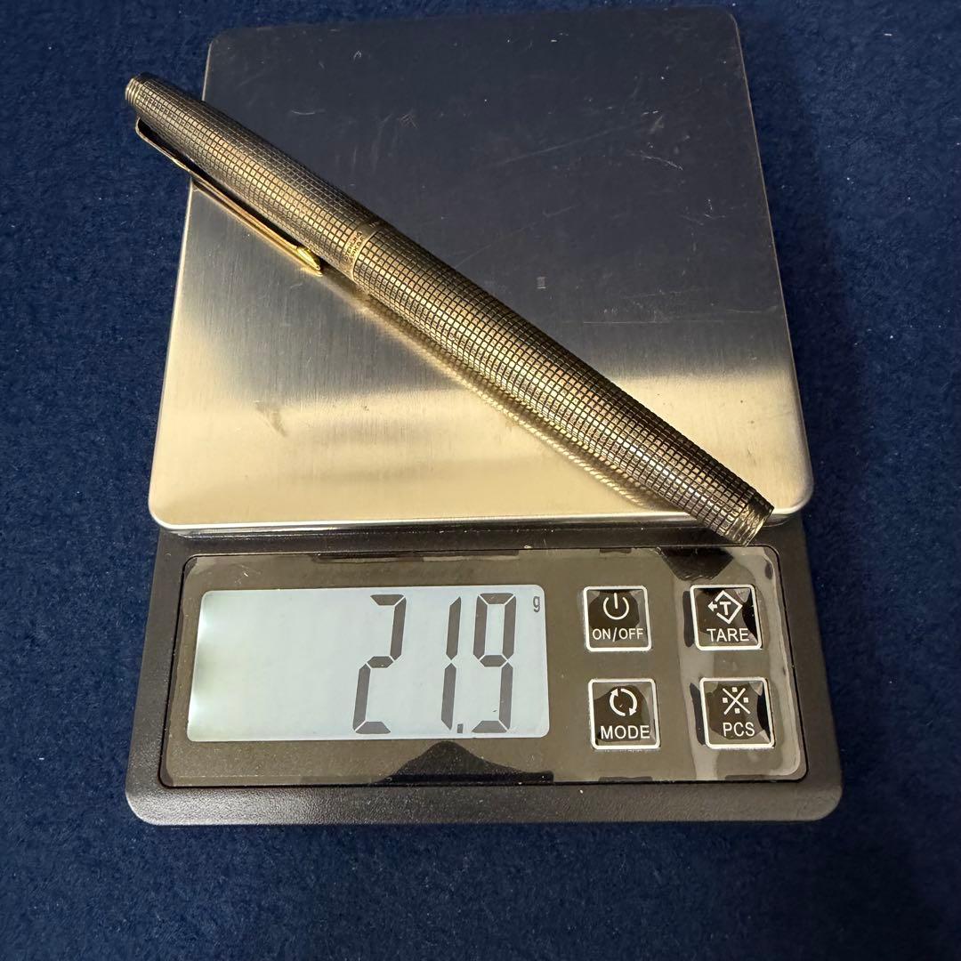PARKER パーカー 万年筆 STERLING スターリングシルバー 14K