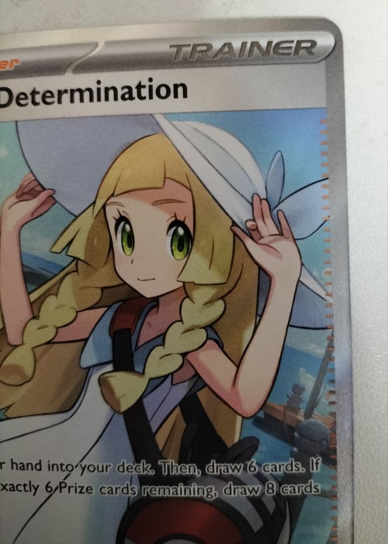 リーリエの決心 SR 英語版 海外 ポケモンカード
