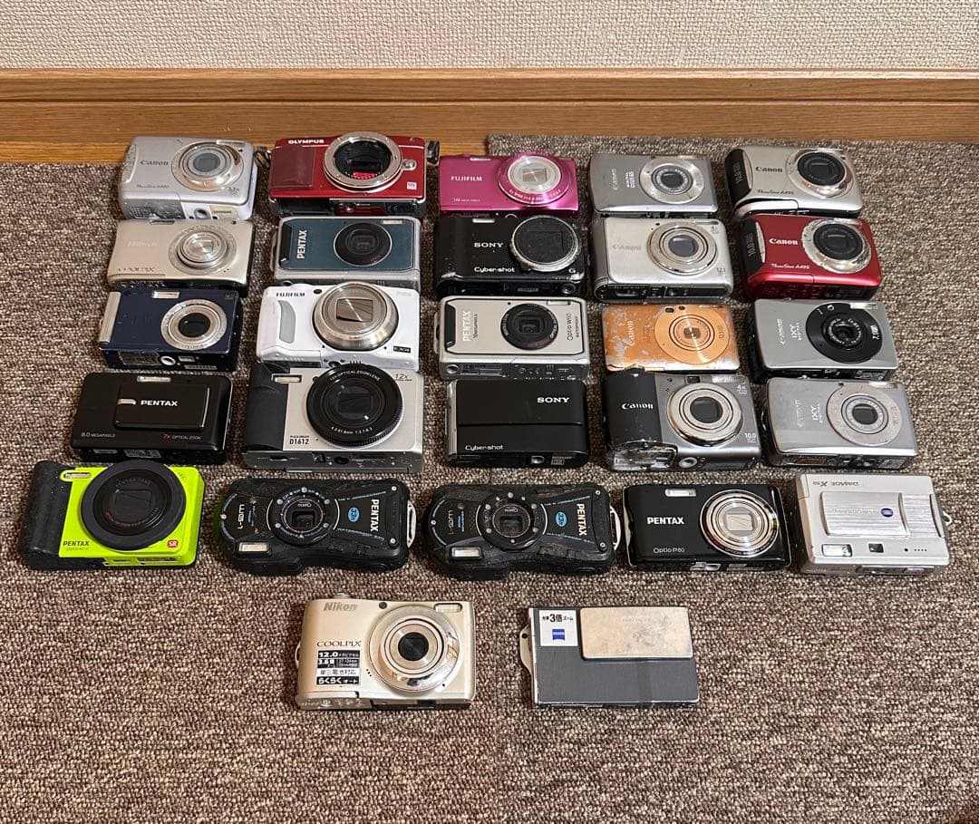 デジタルカメラ　CANON NIKON SONY OLYMPUS 本体　まとめ