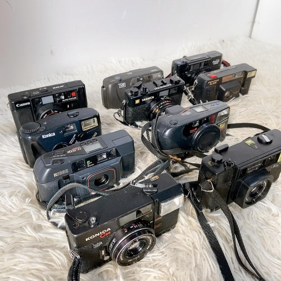 フィルムカメラ 10台まとめ Canon AF35M / Konica 他