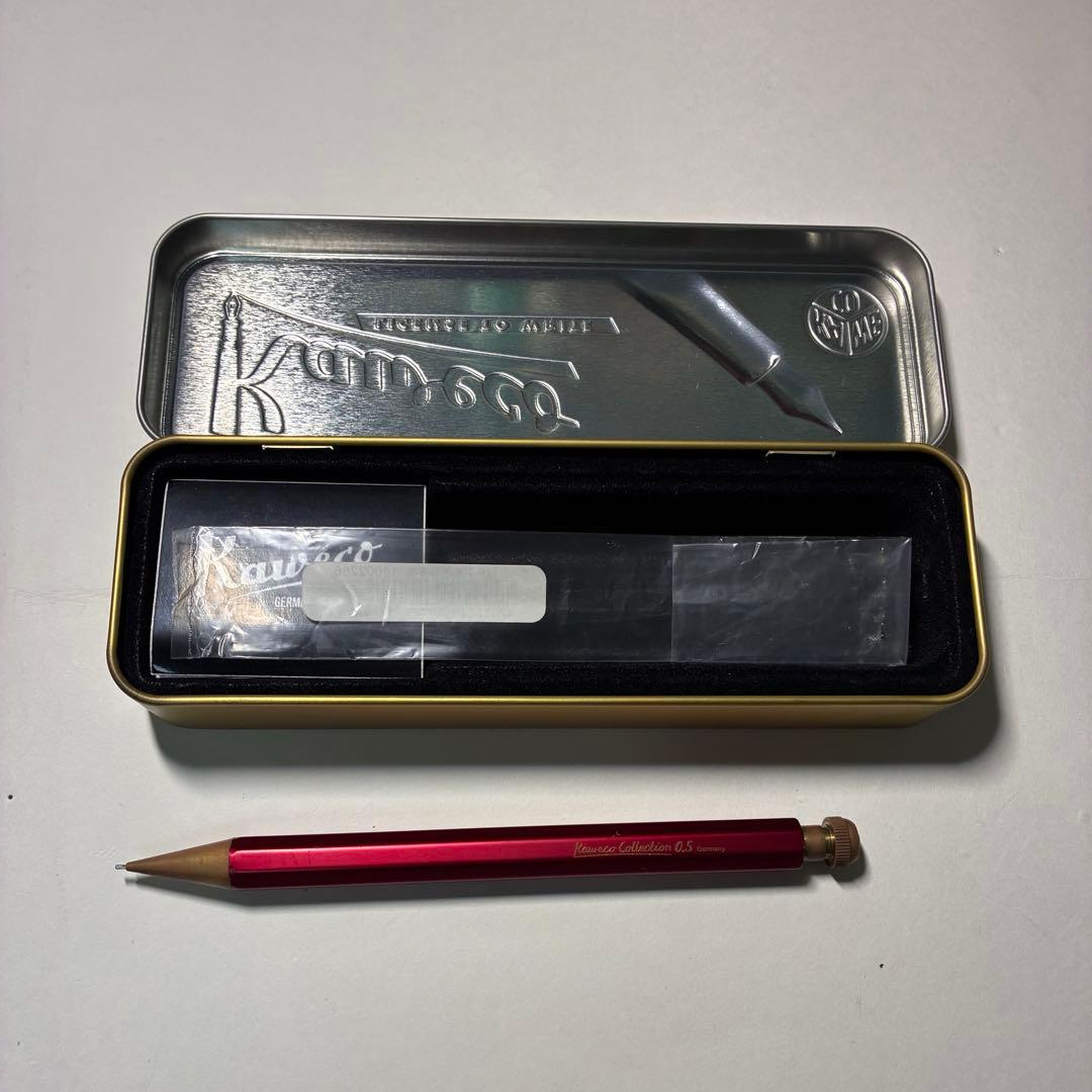期間限定値下げ中 Kaweco カヴェコスペシャルレッド シャーペン0.5