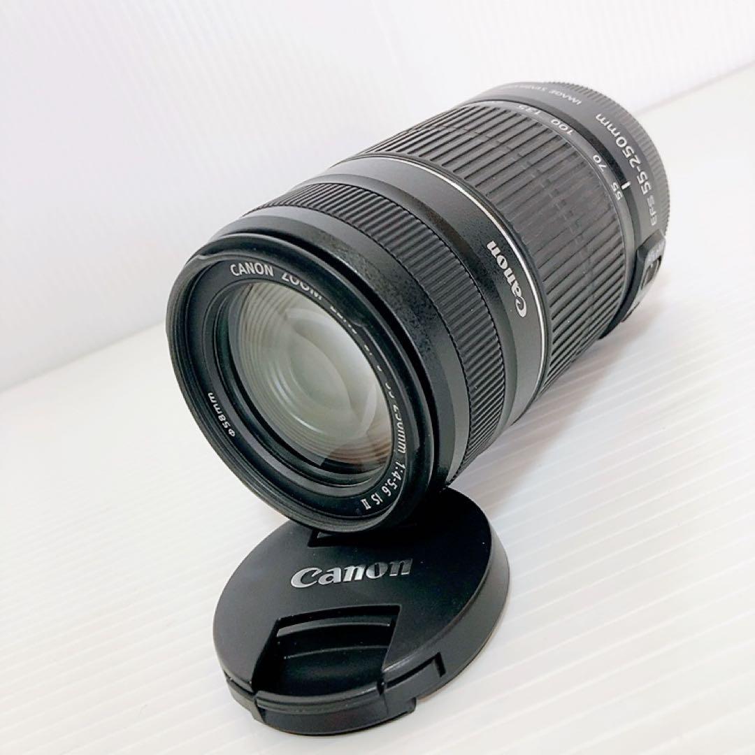 【美品】 Canon EF-S 55-250mm 1:4-5.6 IS Ⅱ
