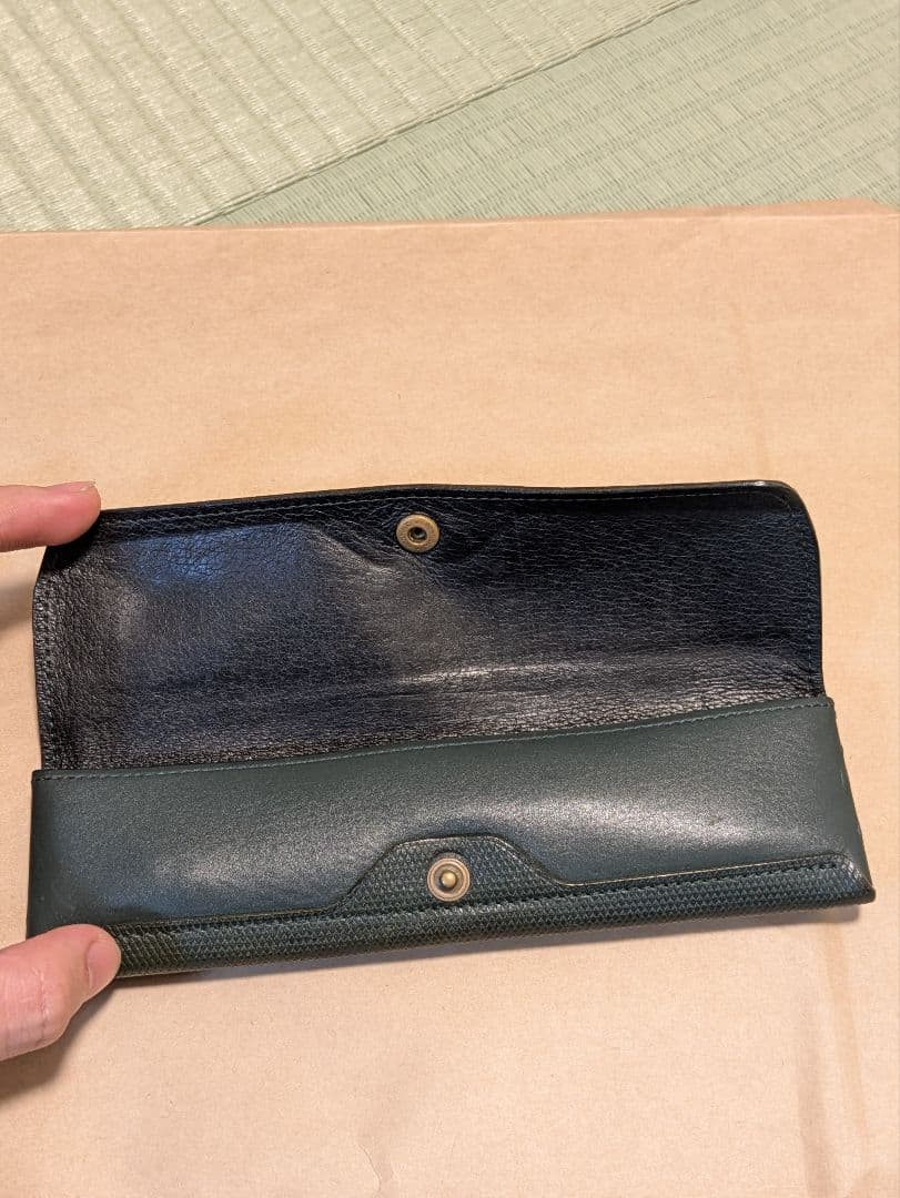 shinちゃん　ポスタルコスリーペンケース　緑