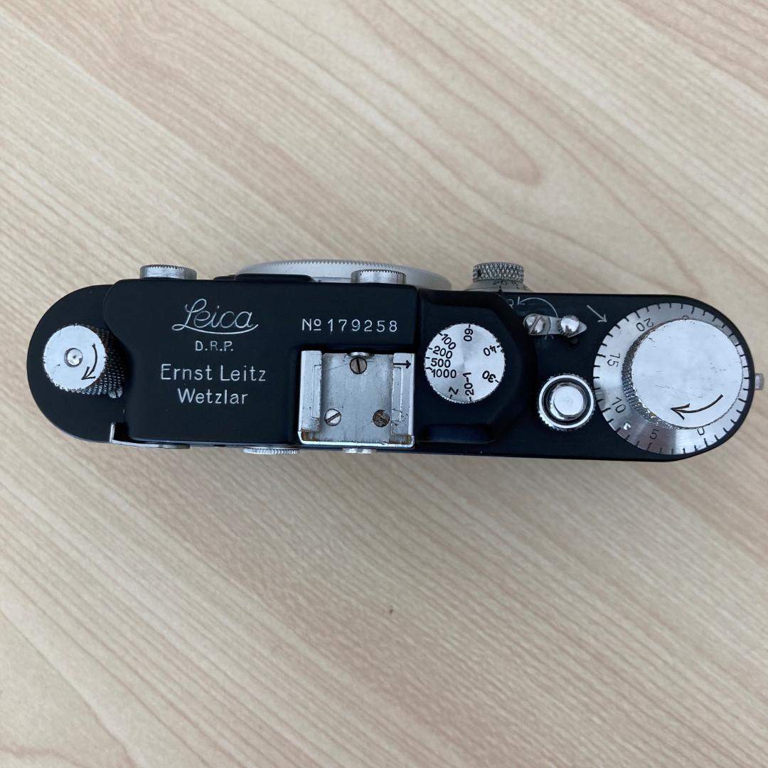 Leica バルナック ライカ IIIa ブラックペイント（後塗り）ボディ