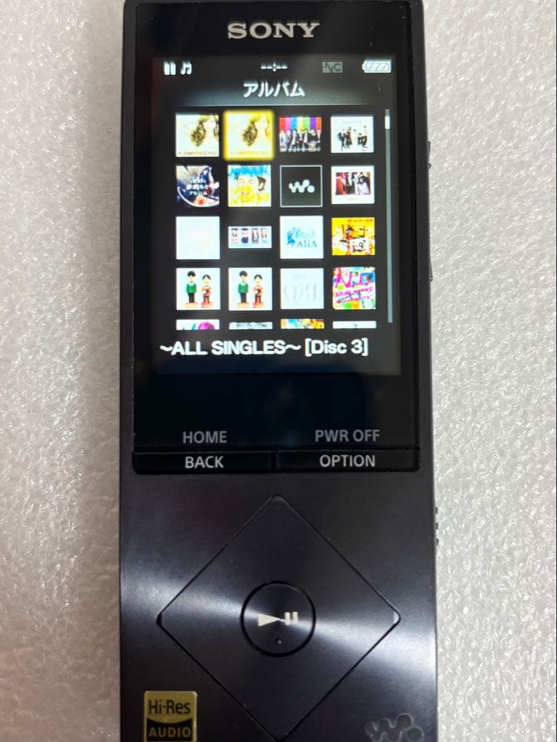 【ディスプレイ良好】　ソニー　ウォークマン　NW-A25 16GB チャコールB
