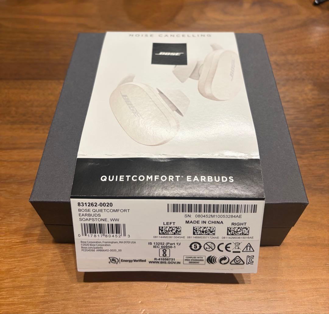 イヤホン　BoseQuietComfortEarbuds