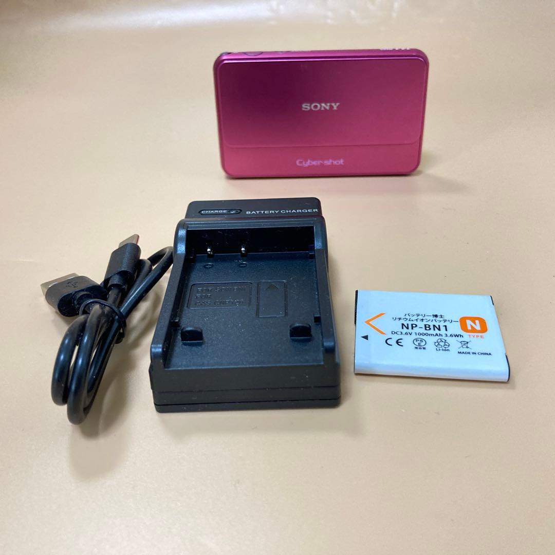 ◻︎完動品◻︎SONY Cyber-shot T99ピンク デジタルカメラ