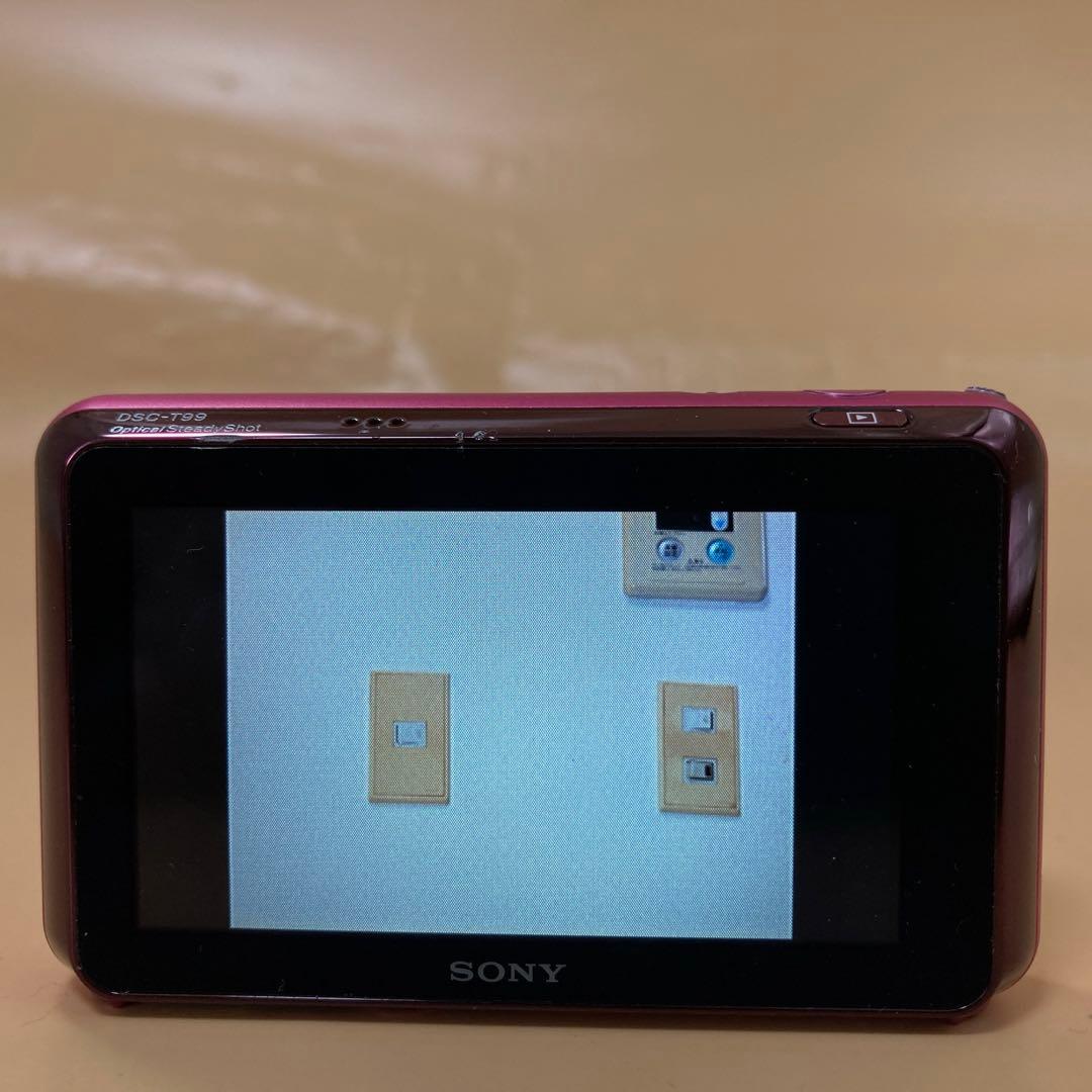 ◻︎完動品◻︎SONY Cyber-shot T99ピンク デジタルカメラ