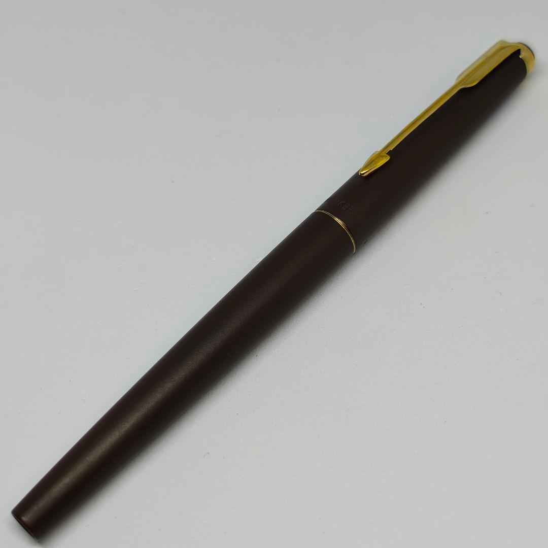 PARKER ファルコン ペン先一体型 万年筆 ブラウン