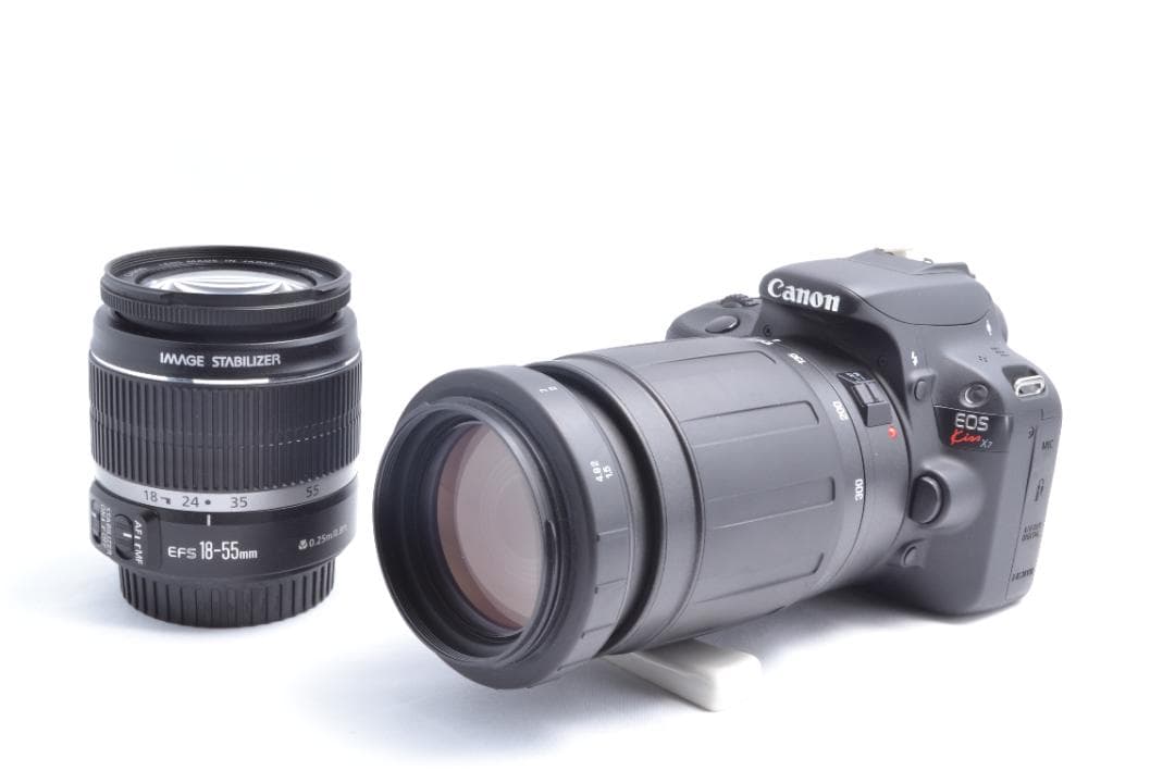 ショット数少✿Canon Kiss X7✿ダブルレンズキット✿初期不良保証✿美品