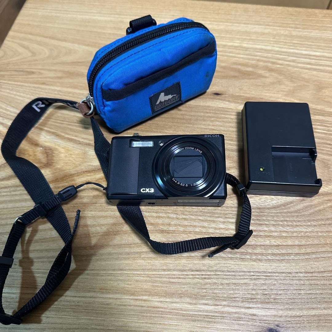 【美品】RICOH CX3 コンパクトデジタルカメラ リコー