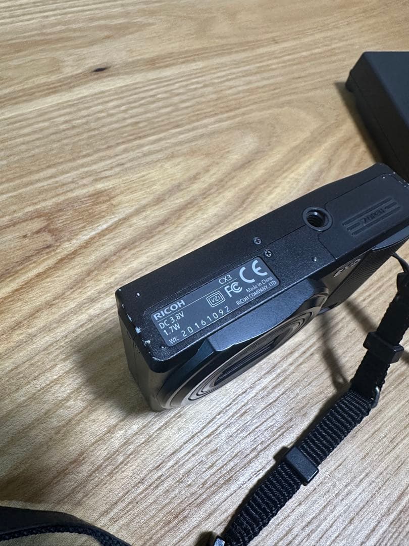 【美品】RICOH CX3 コンパクトデジタルカメラ リコー
