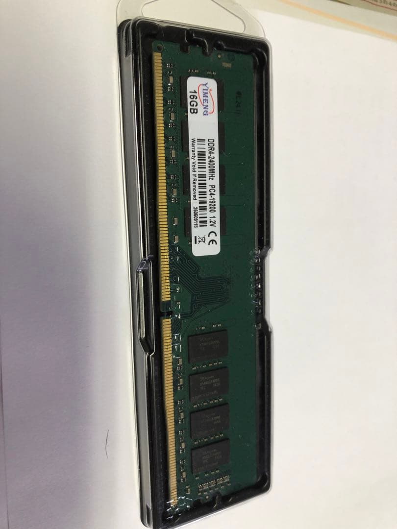 メモリー YIMENG DDR4-2400MHz PC4-19200 1.2V 16GB
