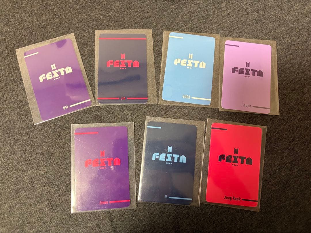BTS FESTA2024 ARMY ZONE トレカ 7枚セット