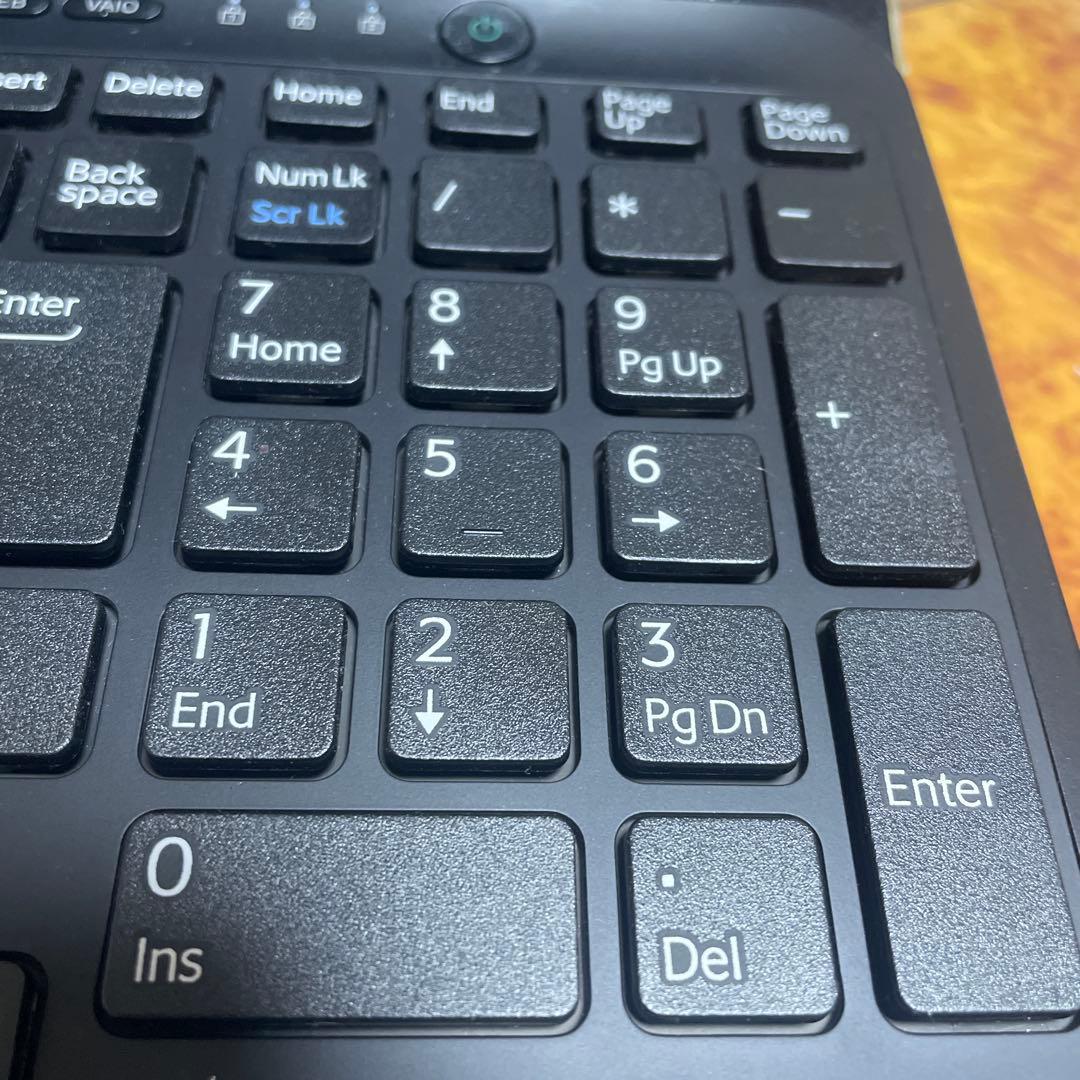 SONY VAIO ノートパソコン ブラック Windowsノート