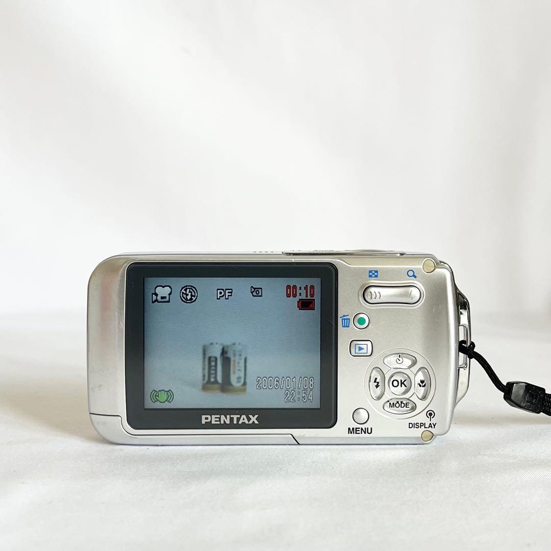 【完動品】PENTAX Optio W10 デジタルカメラ 動作確認済み