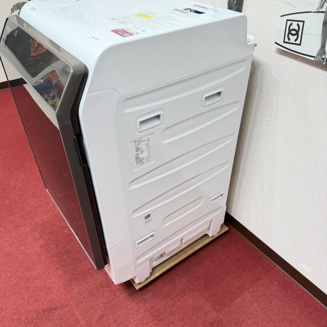 東京23区送料無料　美品シャープドラム洗濯機2021年製11/6㎏洗浄/除菌済み