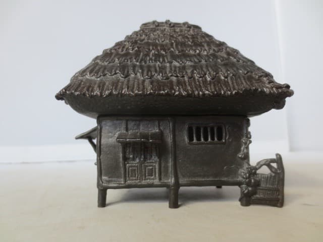 三浦研斉　葛舎　香炉　銅製　茶道具　添え飾り　添景　添配　R8/3/10