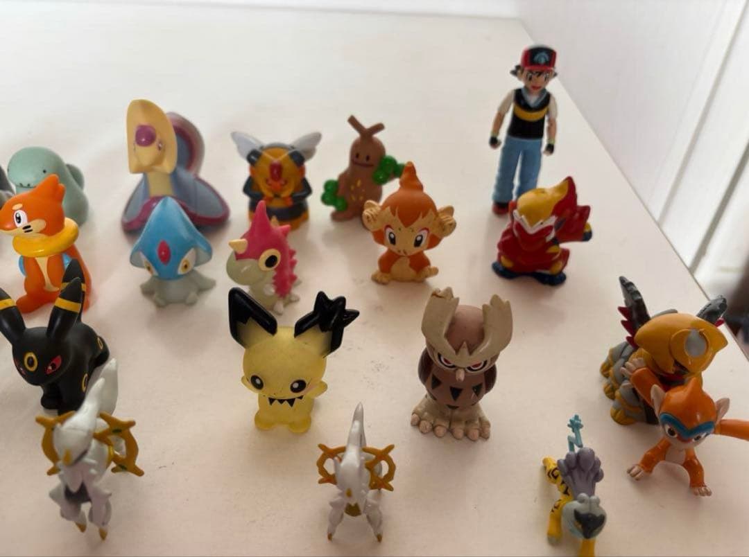 モンコレ　ポケモンキッズ　クリア　指人形　ポケモン　フィギュア　約50匹