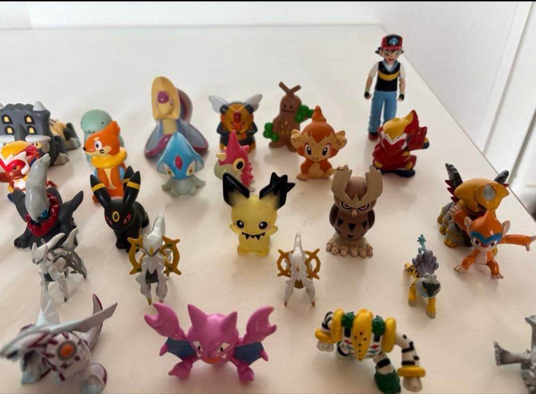 モンコレ　ポケモンキッズ　クリア　指人形　ポケモン　フィギュア　約50匹
