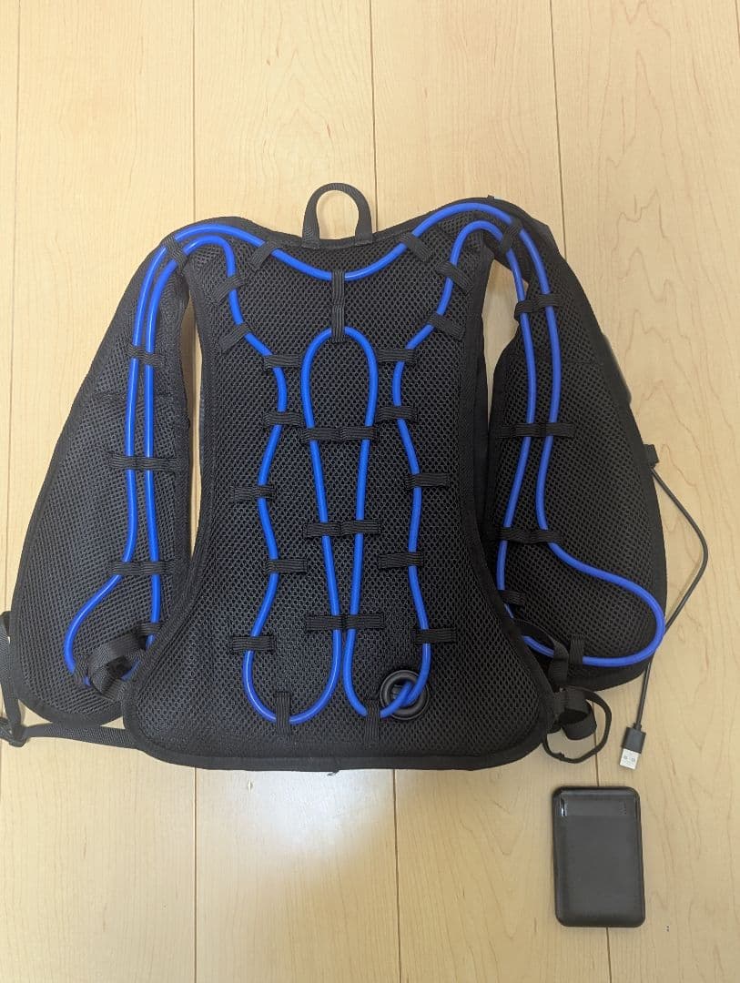 水冷ベスト・水冷服　2024年モデル ダイレクトクール プロ　ブラック