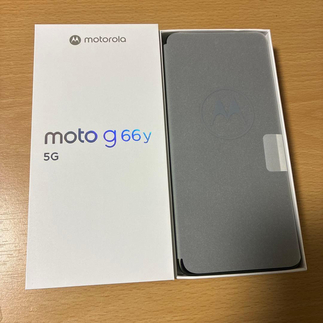 Motorola moto g 66y 5G 本体グリーン