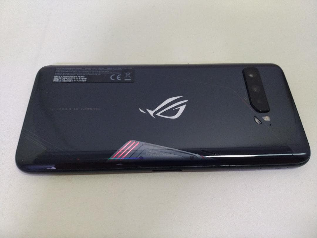 ROG Phone 3 ブラック 冷却ファン付き