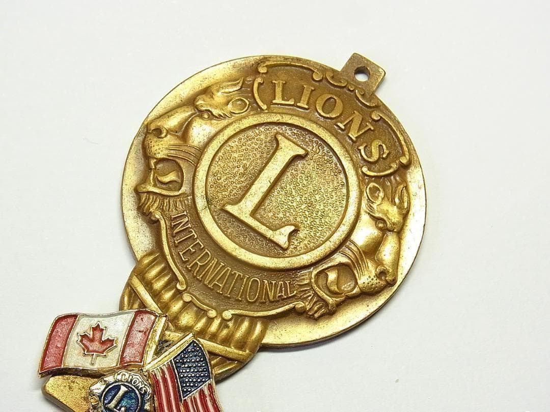 《me09》LIONS INTERNATIONAL 記念キー ヴィンテージ
