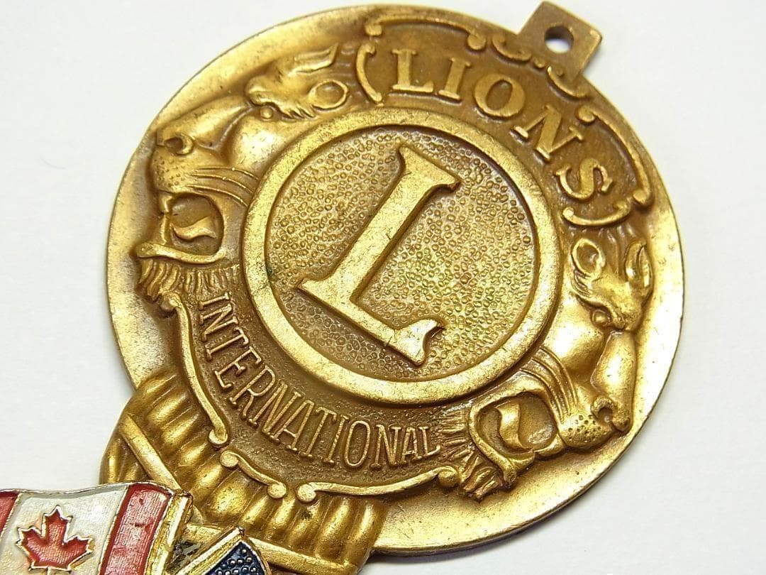 《me09》LIONS INTERNATIONAL 記念キー ヴィンテージ