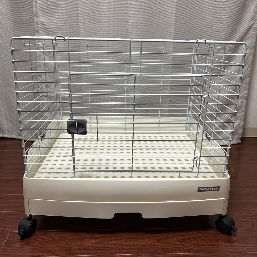 SANKO 三晃商会 イージーホームエボ60WH　小動物ゲージ　おまけ付き