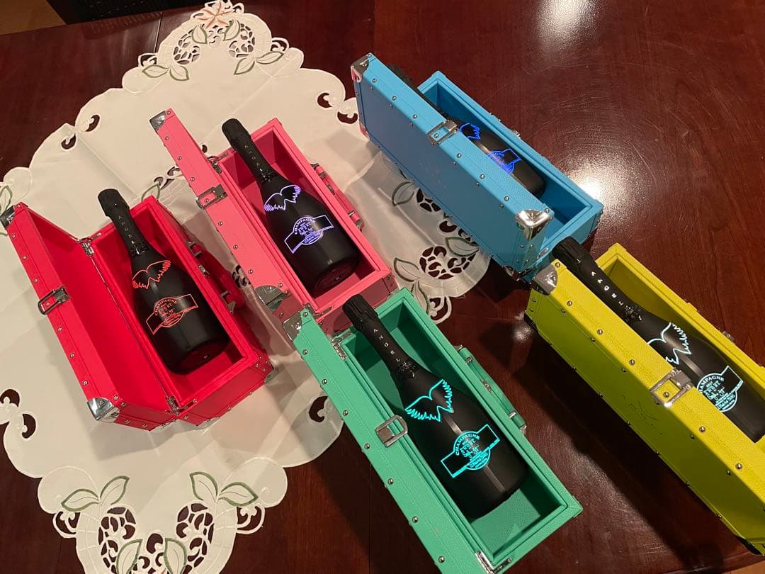 五本フル 美品BOX ANGEL Champagne Brut エンジェル
