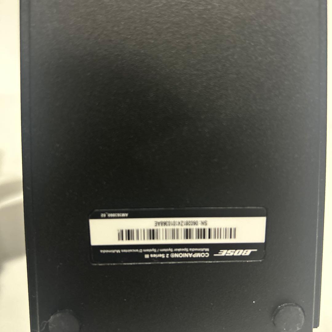 BOSE PCスピーカー ブラック