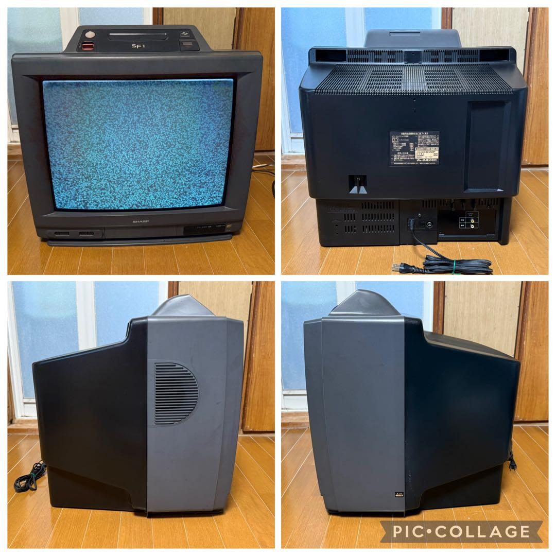 シャープ　スーパーファミコン内蔵カラーテレビ　21G-SF1 テレビ 希少
