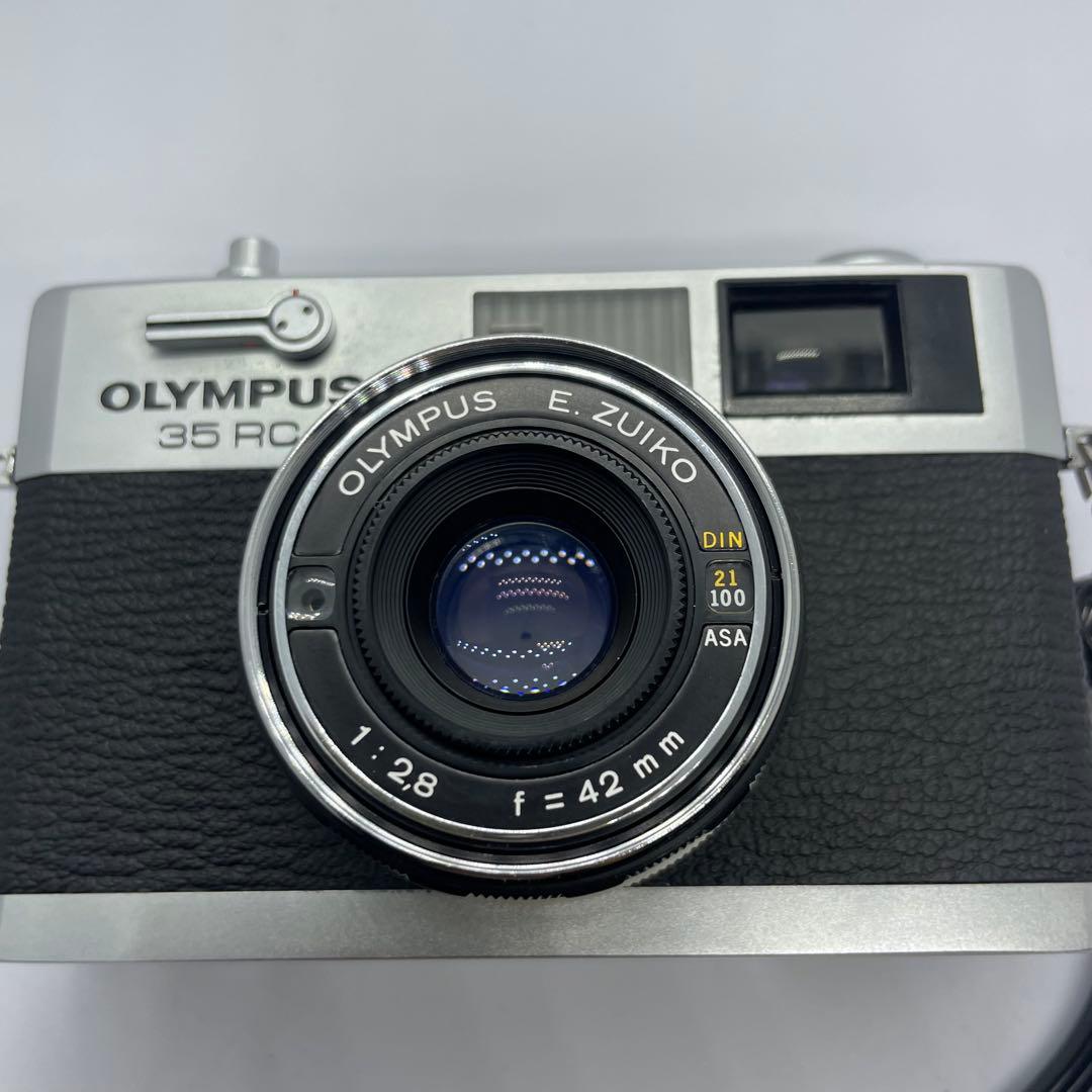 【動作品】 ケース・ストラップ付き OLYMPUS 35RC