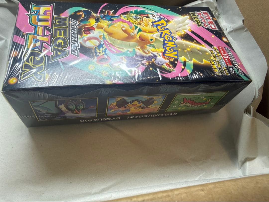 ポケモンカードゲーム MEGAドリームEX BOX新品未開封シュリンク切り込み有